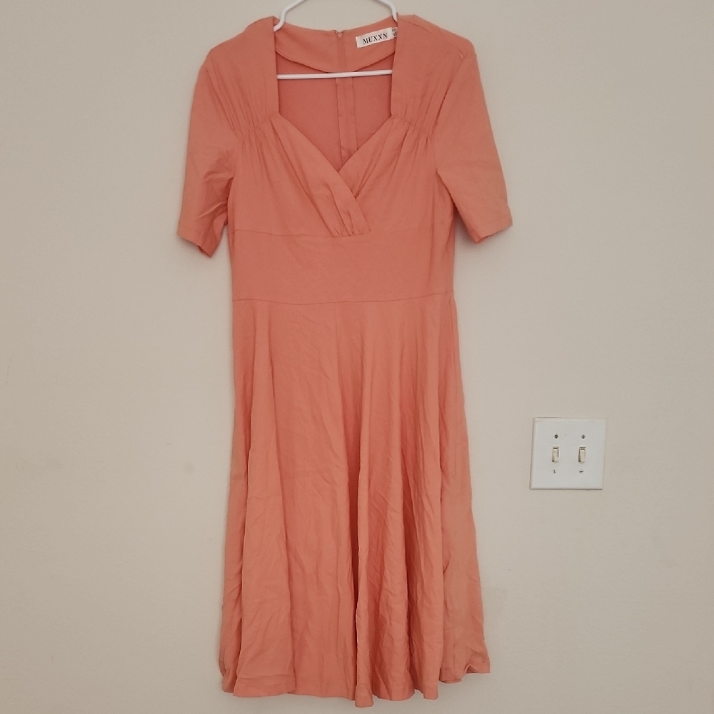 MUXXN Women's Peach Dress by Max Studio